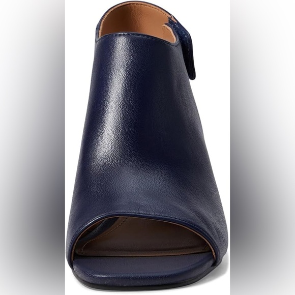 New Johnston & Murphy Anthropologie Evelyn 11 Off White Leather Sandals Booties - Picture 7 of 13